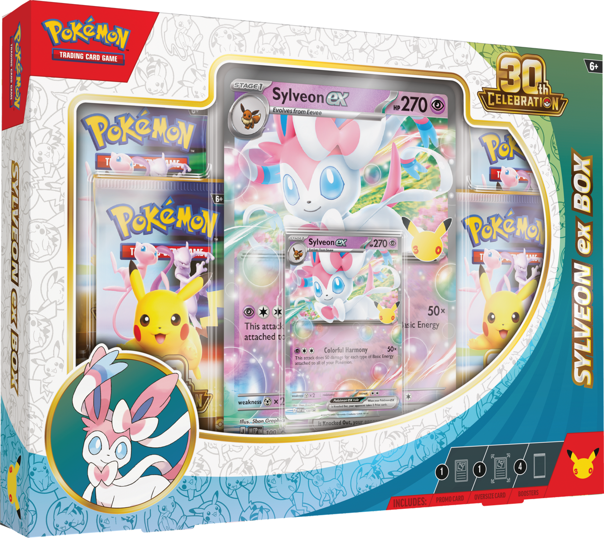 30th Celebration Sylveon ex Box