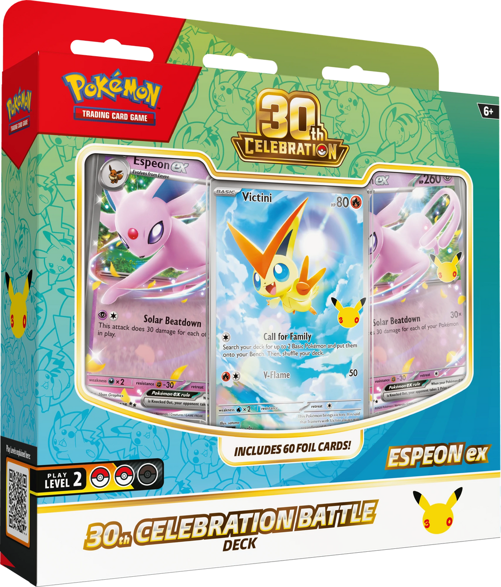 Pokémon TCG: 30th Celebration Battle Deck Espeon ex & Umbreon ex - Espeon ex