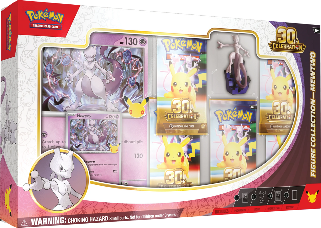 Pokémon TCG: 30th Celebration Figure Collection Mew & Mewtwo - Mewtwo