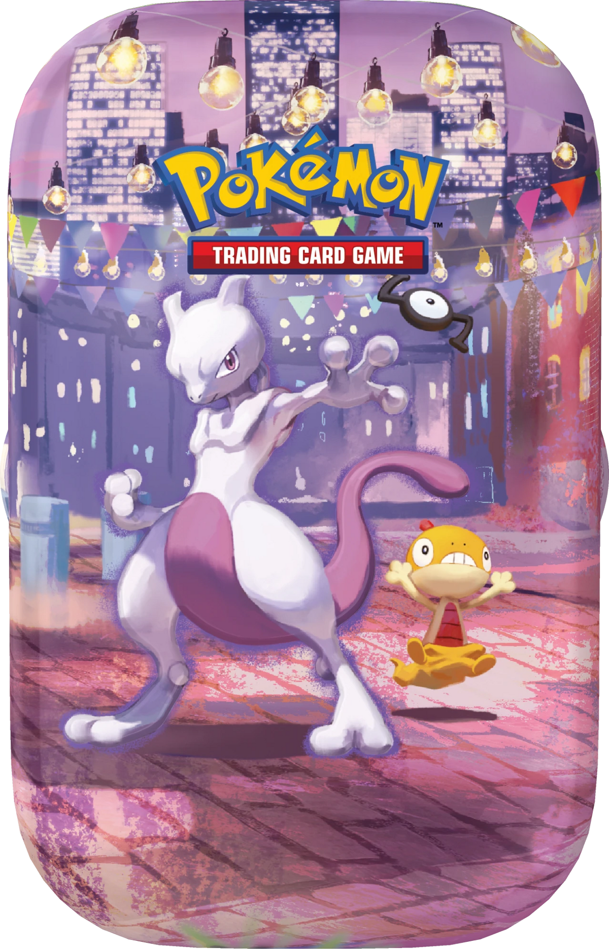 Pokémon TCG: 30th Celebration Mini Tin - Mewtwo & Scraggy